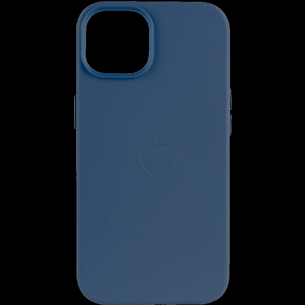 Leather Case With Magsafe iPhone 16 Pro Max — Blue