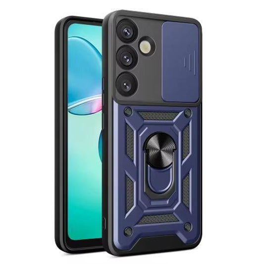 Ring Full Protect Case Samsung A17 — Blue