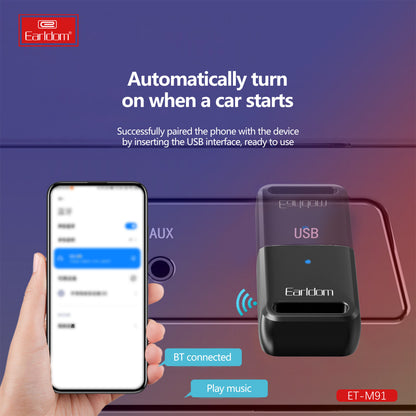 Bluetooth Audio Receiver — Earldom ET-M91
