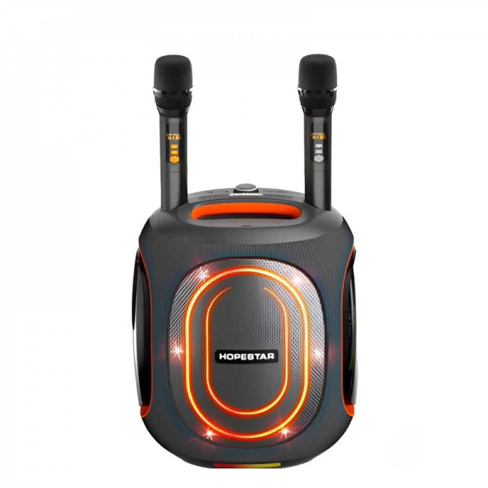 Портативна колонка — Hopestar Party Box 600 — Black & Orange