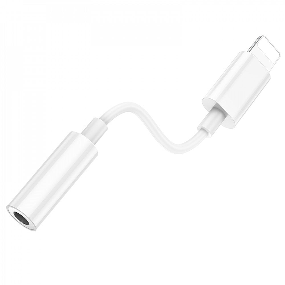 Adapter Lightning To 3.5mm — Hoco LS34 — White