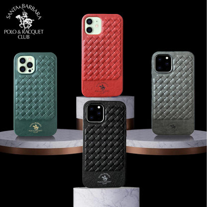 Polo Ravel Leather Case iPhone 13 6.1" — Garnet Red