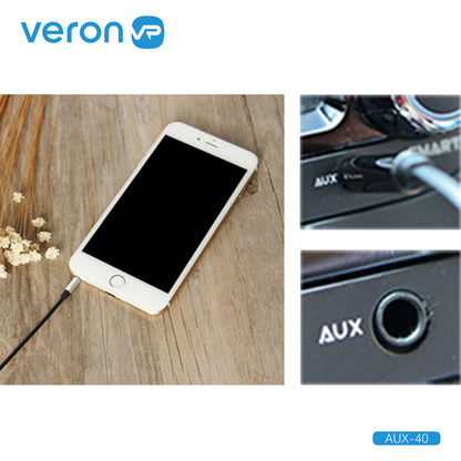 Cable Aux (1m) — Veron AUX40