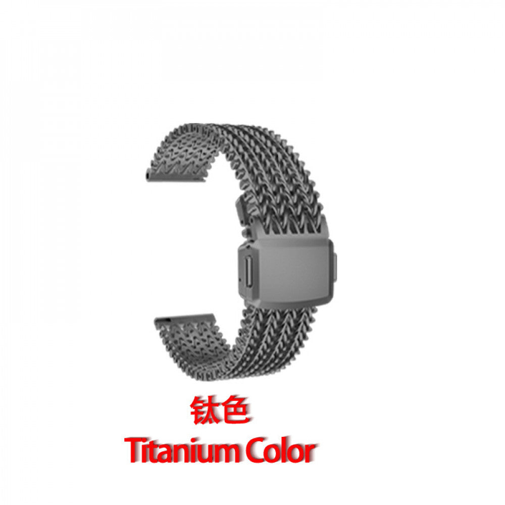 Ремінець W Metal — Універсальний 22 mm Titanium