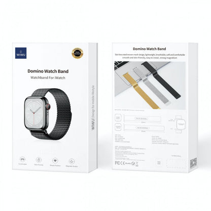 Ремінець Wiwu Wi-WB002  Apple Watch 42 44 45 49 mm — Black