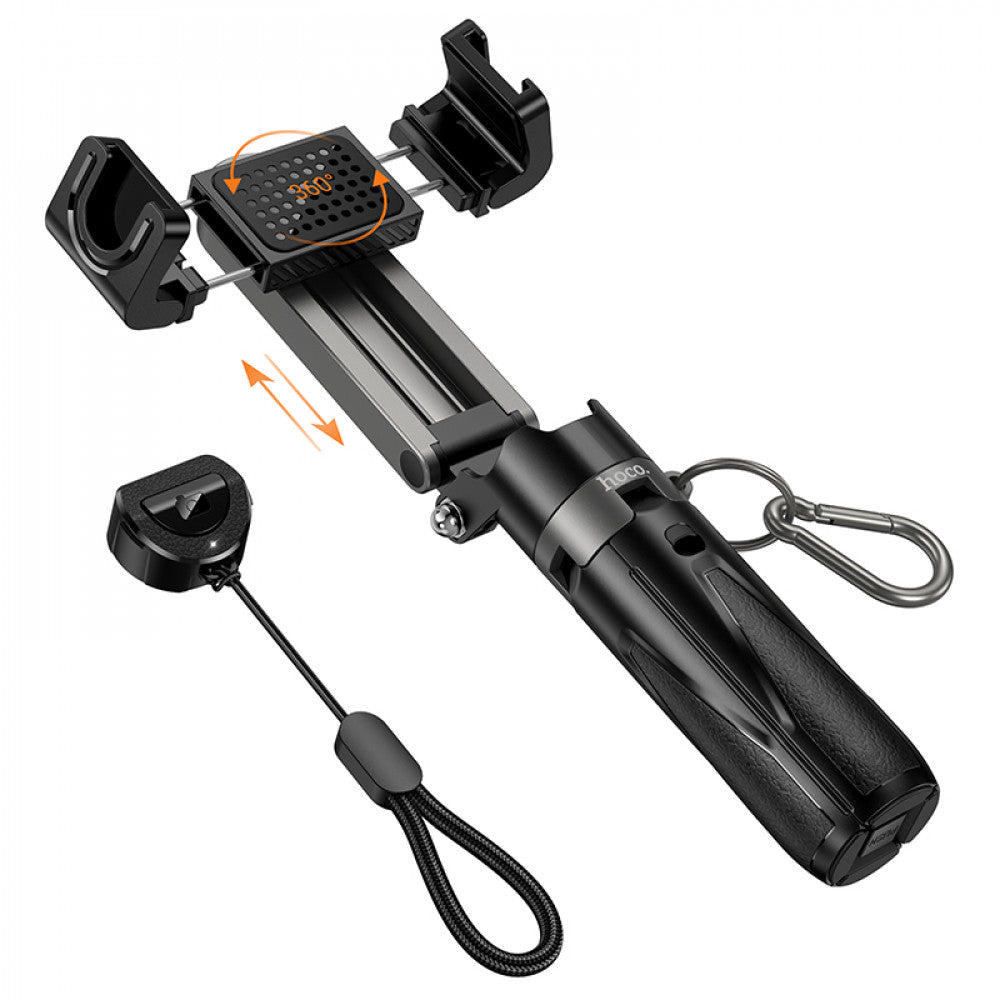Monopod Tripod (0.75m) — Hoco K27 — Black