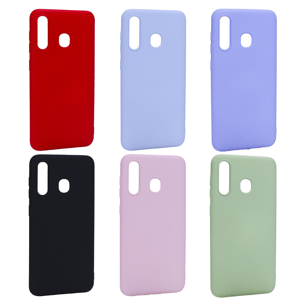 Soft Touch TPU Case Samsung A30s/A50 — Dark Purple