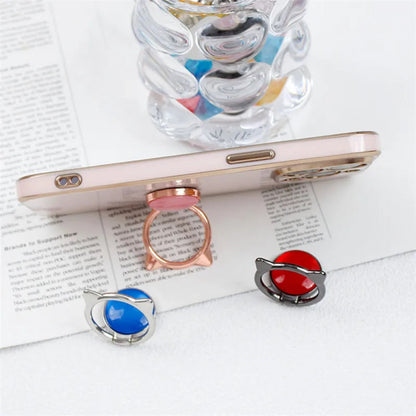 Кольцо держатель « Cat Ear » — Orange & Rose Gold