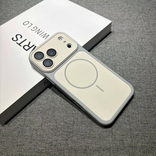 Накладка Чехлы Full camera armor Case With MagSafe — iPhone 17 Pro  — Grey
