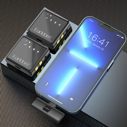 Беспроводной микрофон для телефона Lightning — Earldom ET-MC9L