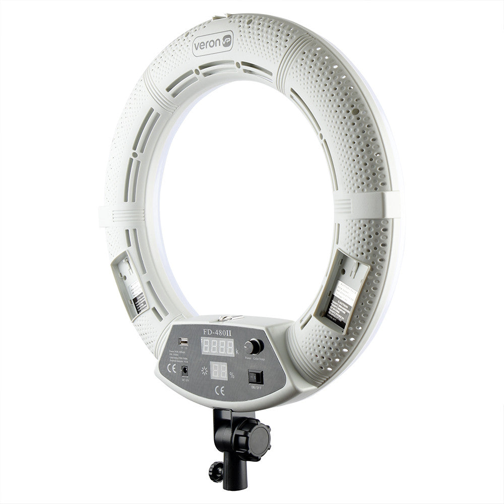 Лампа Кольцевая LED Veron FD-480 II LSD 96W White с зеркалом