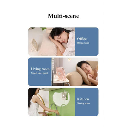 Портативный мини вентилятор L-02 -2000 mAh — Green