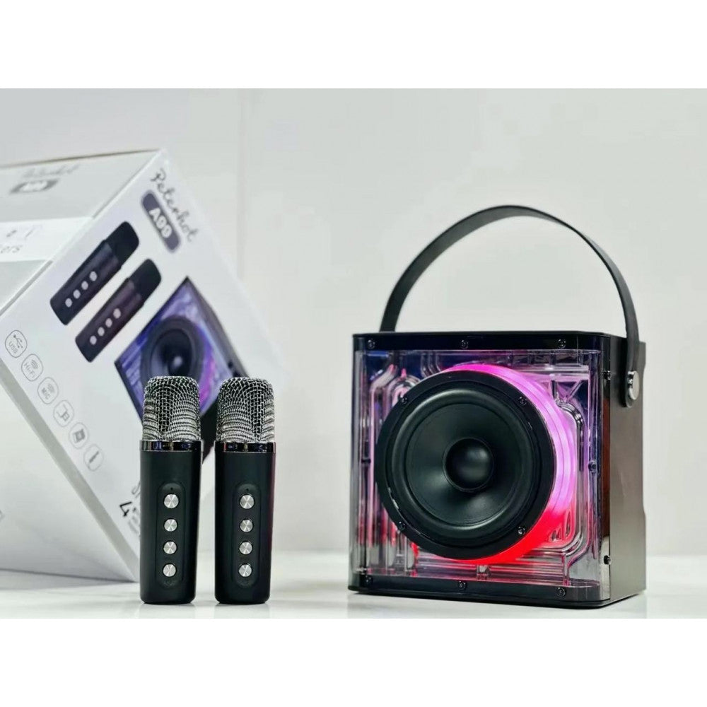 Bluetooth Speaker & 2 Microphones — 227  — Black