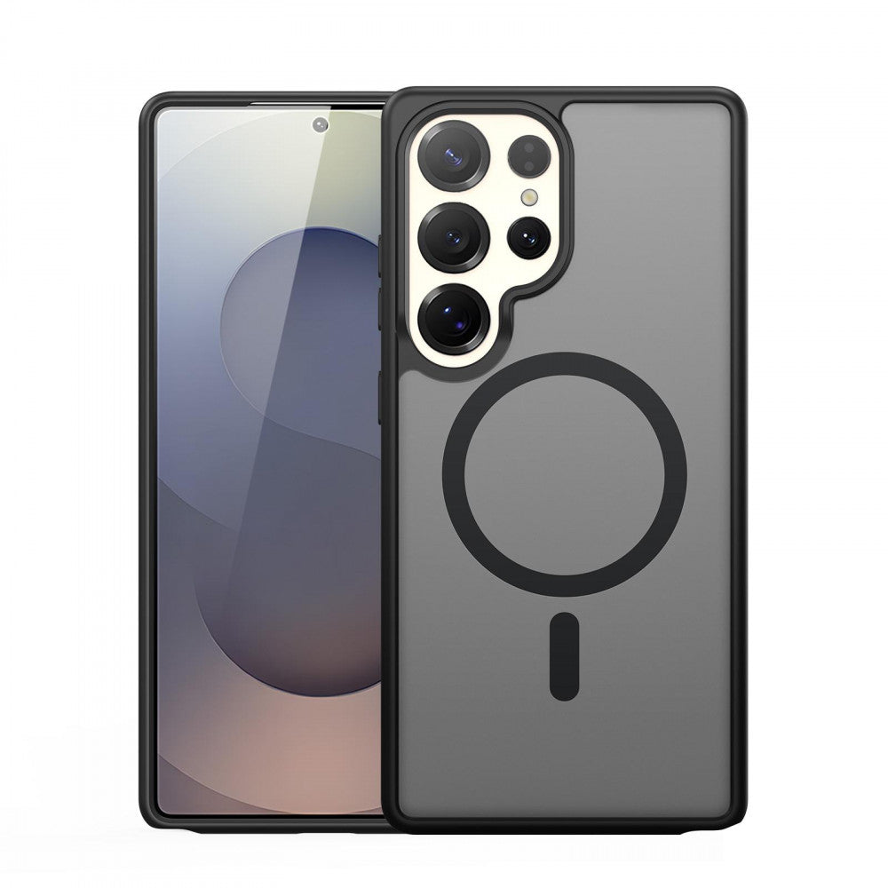 Накладка Чехлы Yind Case With Magsafe — Samsung S25 Ultra — Black