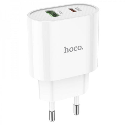 Home Charger 20W PD QC3.0 Hoco C95A — White