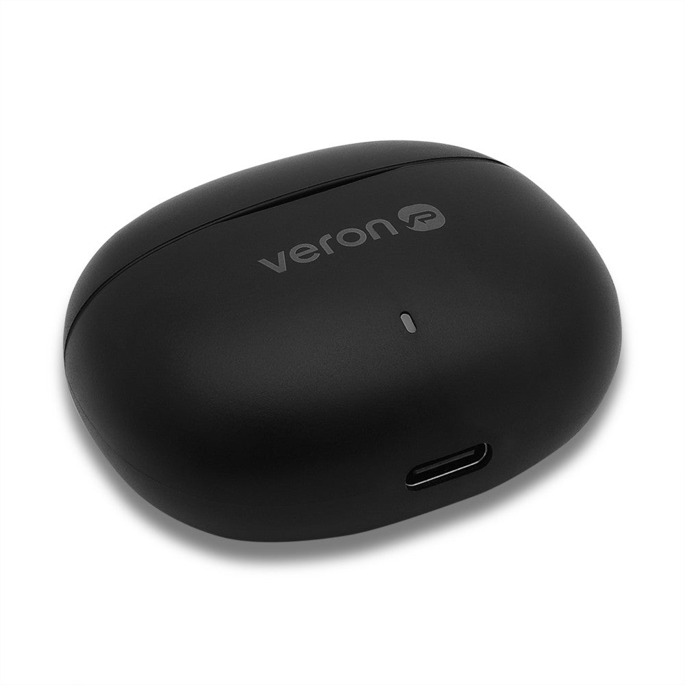 Bluetooth гарнітура TWS Veron - DN28 ANC Denoice — Black