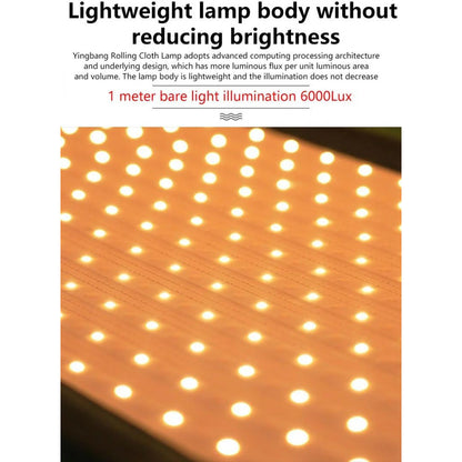 Гнучкий світлодіодний відеосвітло ZSYB JB-200X 200W 3200K-5600K з керуванням через додаток 63 см