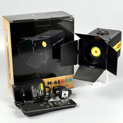 Лампа видеосвет LED M-66 RGB
