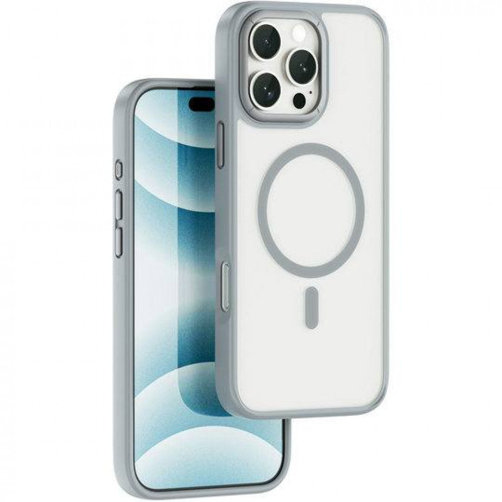 Накладка Чехлы Armor Pro Case With MagSafe FGG-012 — iPhone 16 Pro Max — Grey