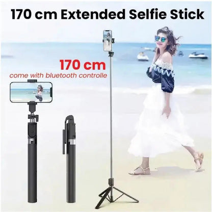 Monopod Tripod For Mobile | Bluetooth | m | Neepho NP-P170