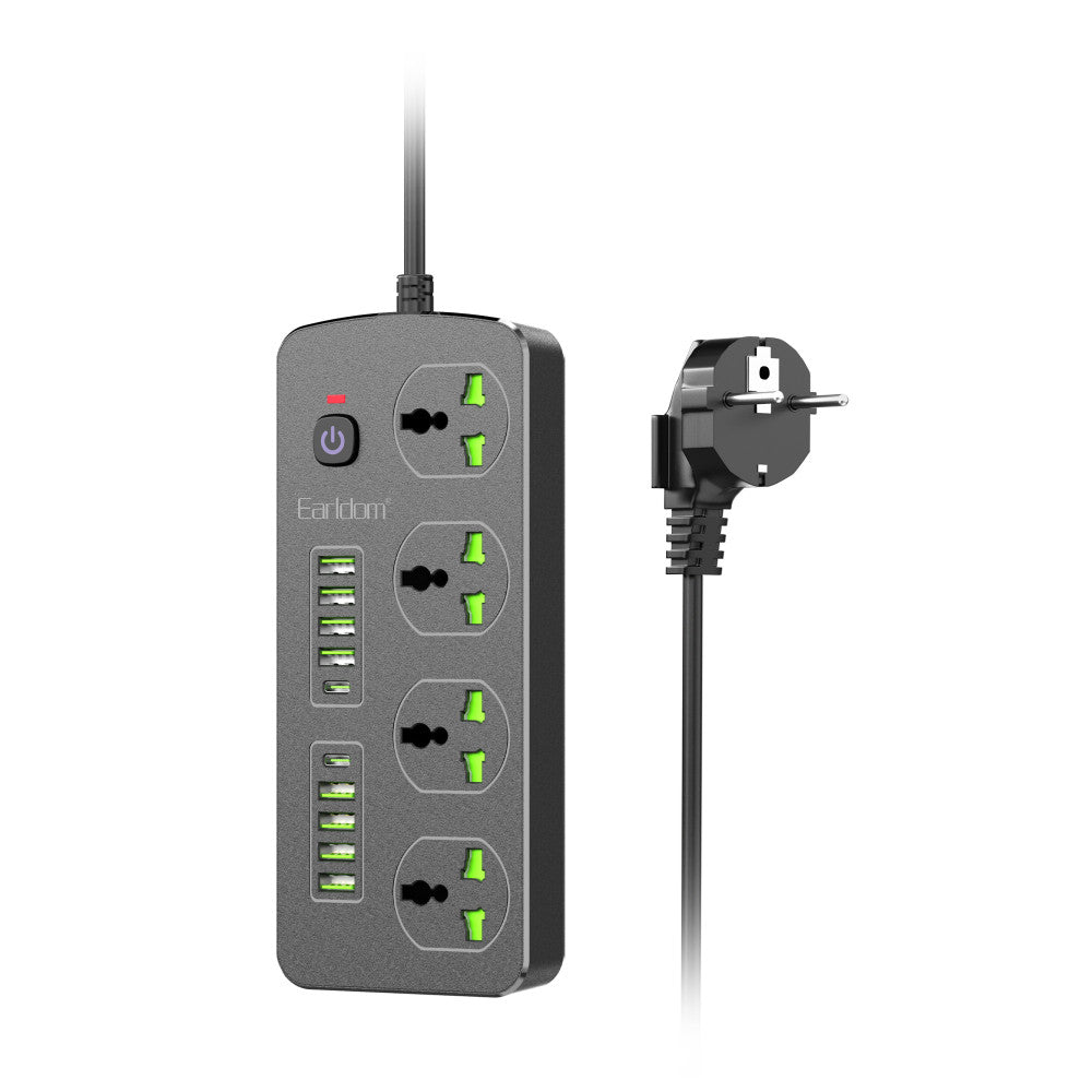 Фільтр живлення 8U | 4P | 2C — Earldom ES-SC11