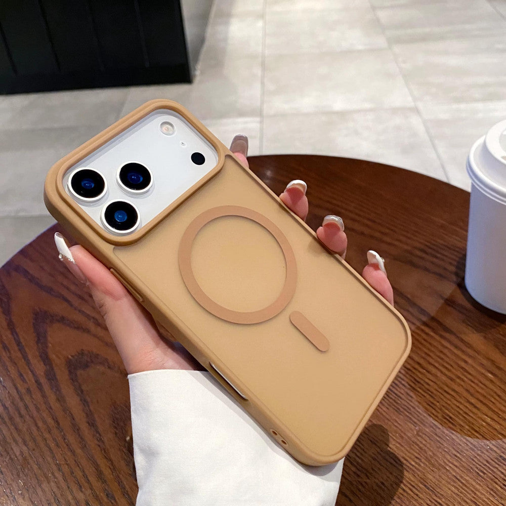 Накладка Чехлы Smoky Case with MagSafe — iPhone 16 — Pale Cyan