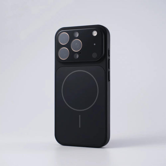 Накладка Чехлы AG Glass Case With MagSafe — iPhone 17 Pro — Black