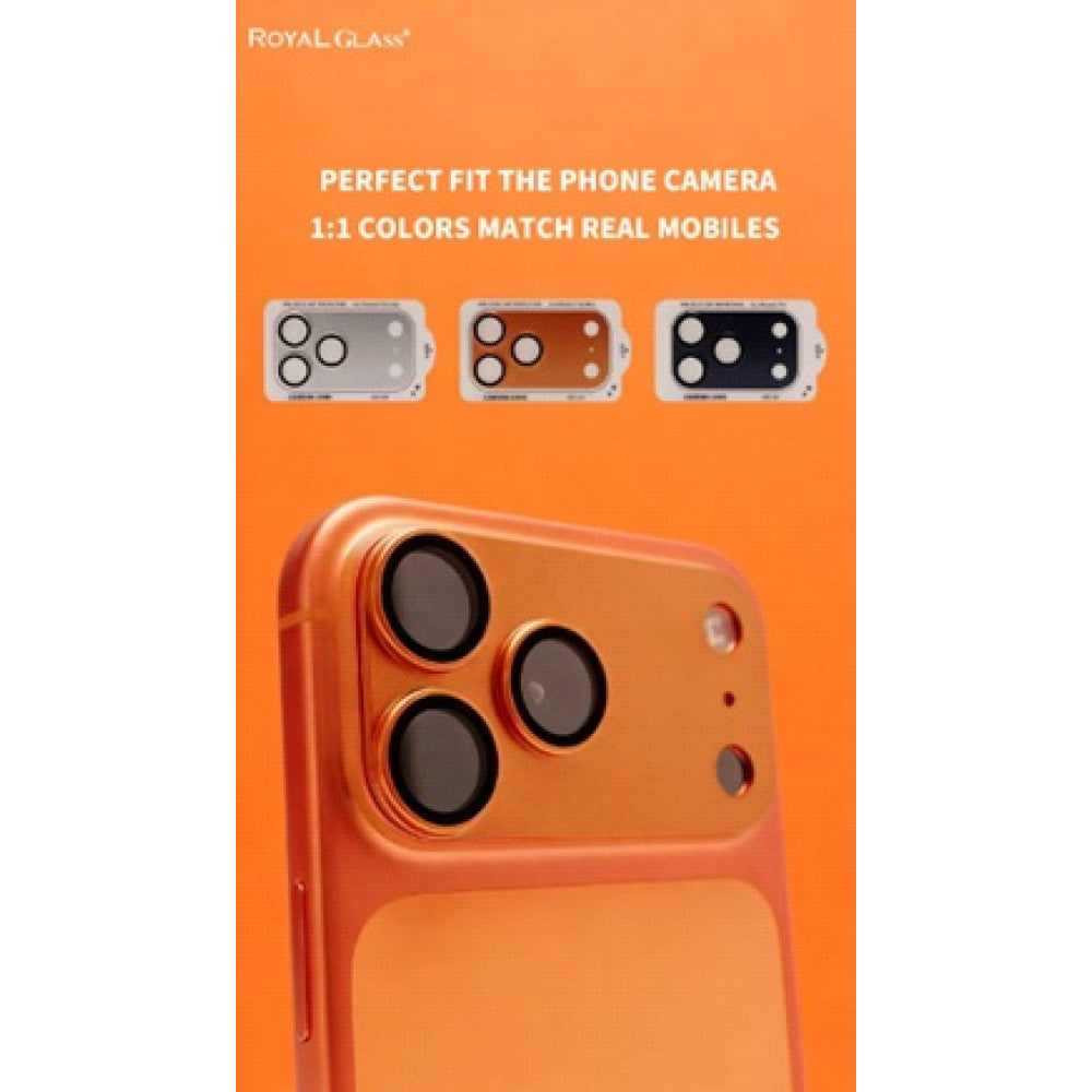 Camera Glass Metal Color — iPhone 17 Pro Max — Silver