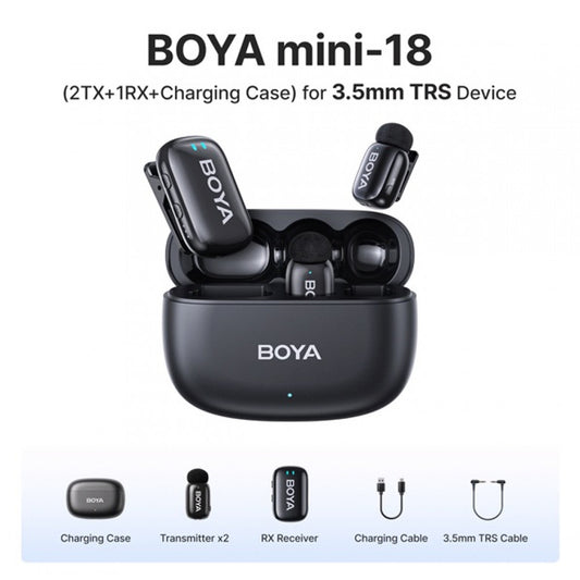 Беспроводной микрофон для телефона BOYA Mini-18