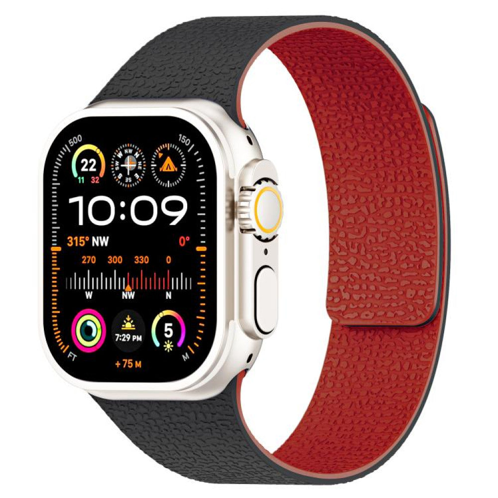 Ремінець Magic Silicon — Apple Watch 42 mm | 44 mm | 45 mm | 49 mm — Midnight Blue