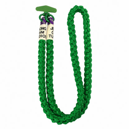 Ремінець для телефона на шию «Knitting» — Dark Green