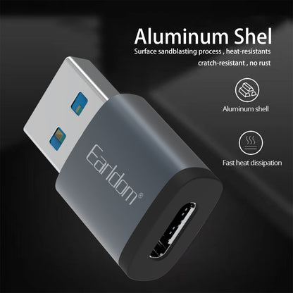 Adapter USB3.0 A To USB C — Earldom ET-OT61