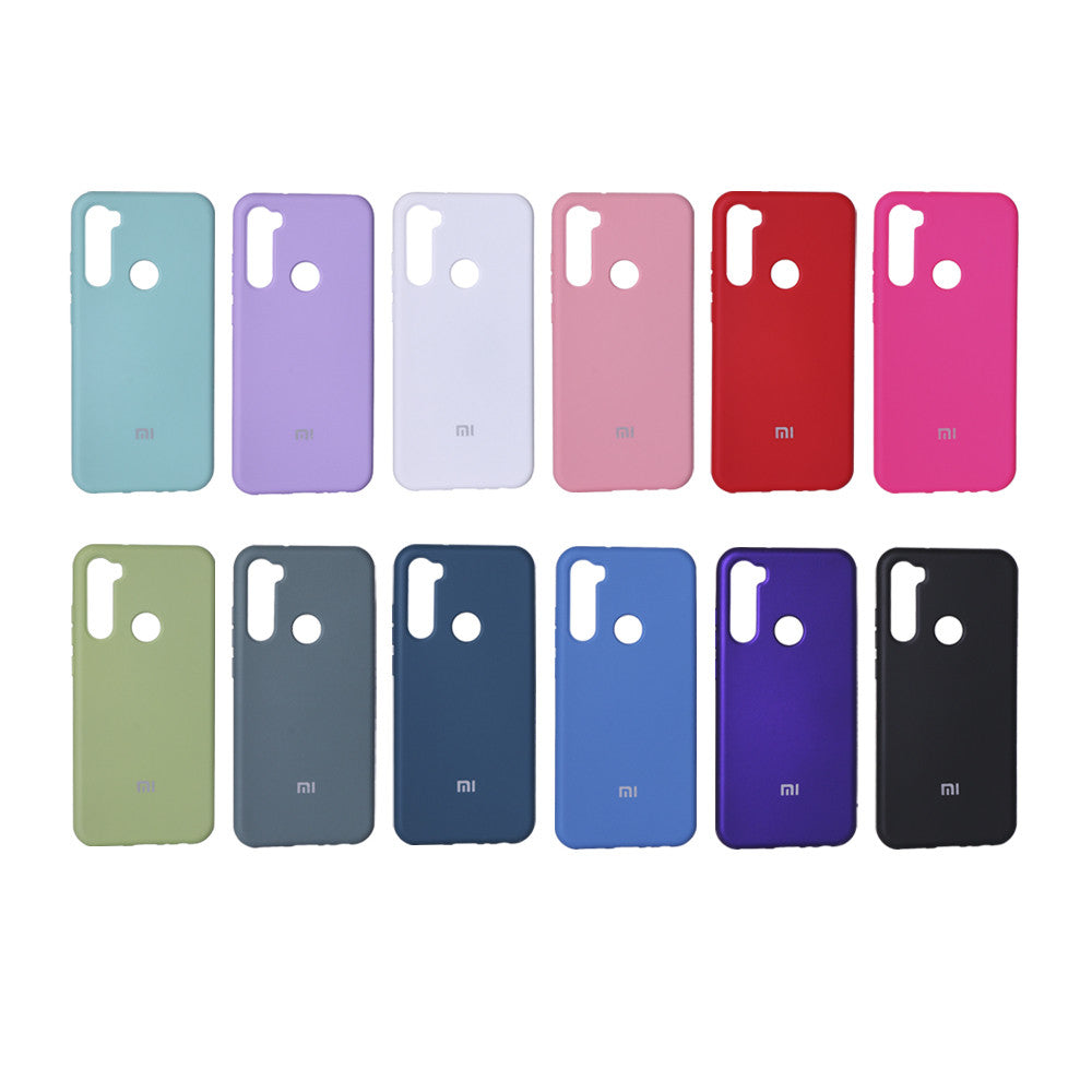 Накладка Чехлы Original Silicone Cover Case Xiaomi Redmi Note 8 — Red