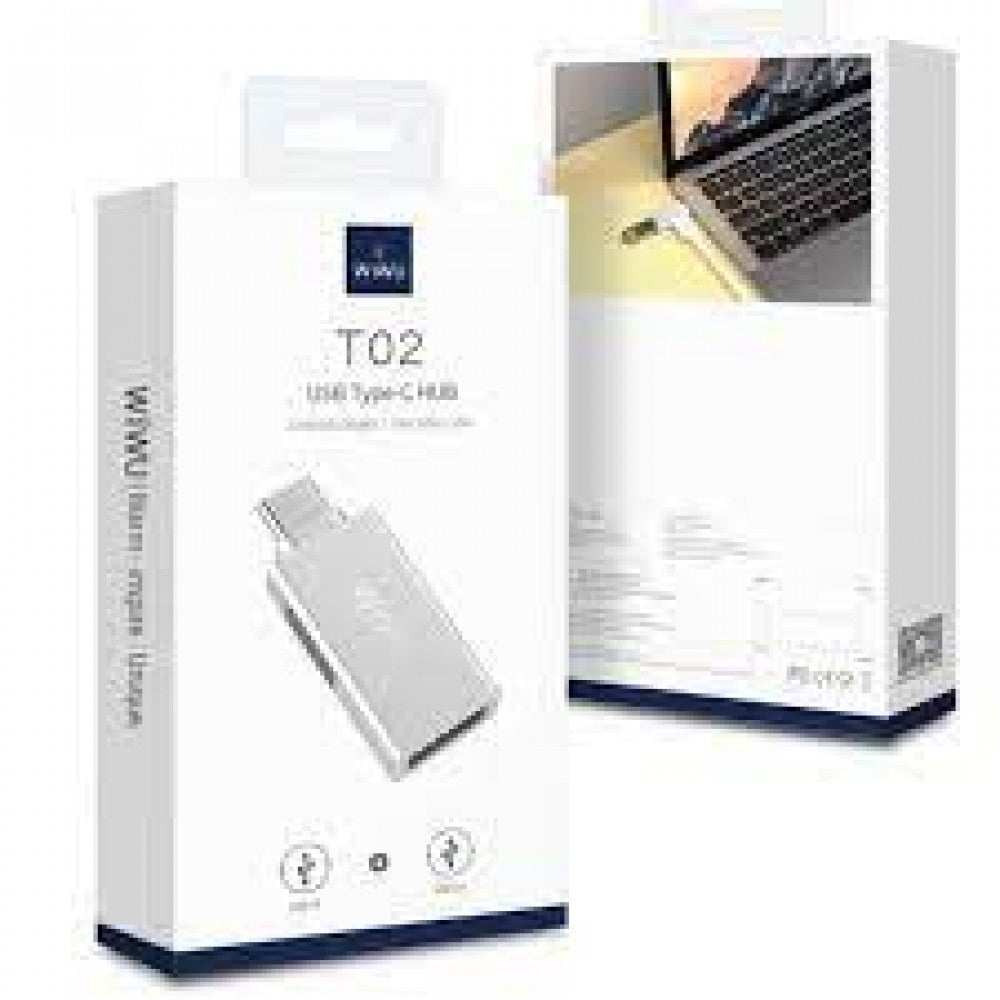 HUB USB C 3 in 1 WiWU T02 Pro