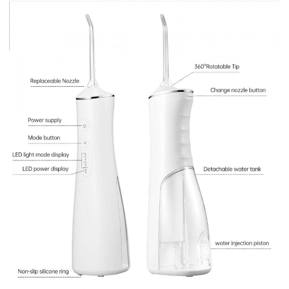 Ручна стоматологічна машина для промивання IPX7 180ml