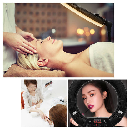 Лампа Кільцева LED Veron FD-480 II LSD 96W White із дзеркалом