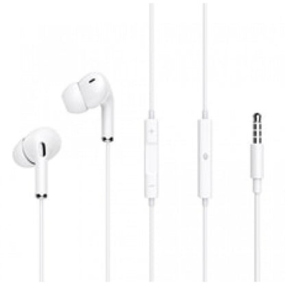 Навушники з мікрофоном 3.5mm  Celebrat G15 — White