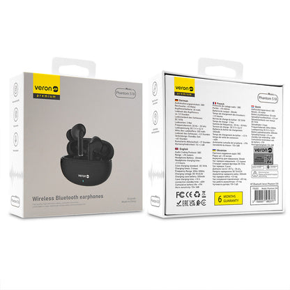 TWS Bluetooth Headset Veron S18 Phantom - Black