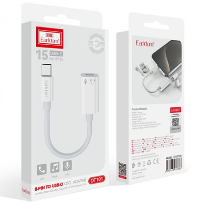 Adapter OTG USB C To 8-Pin Earldom ET-OT101