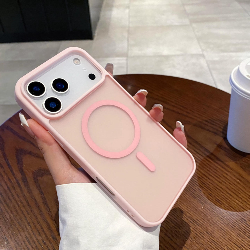 Накладка Чехлы Smoky Case with MagSafe — iPhone 17 Air — Light Pink