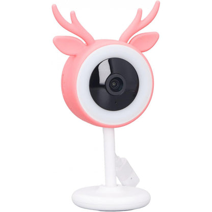 IP Camera Video Baby Monitor 4MP 1440P  — Pink