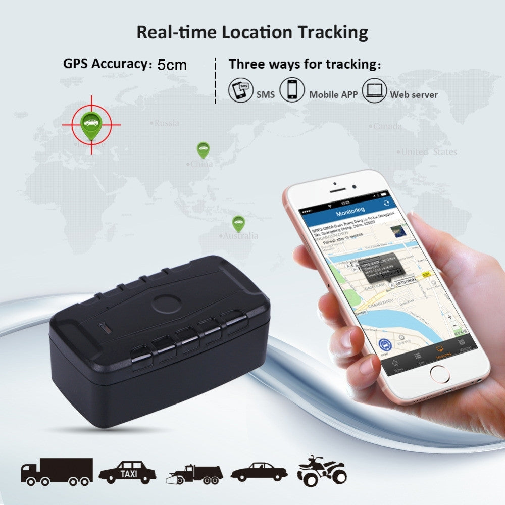 GPS Tracker — AK20000 автомобильный с мощными магнитами и батареей 6000 мАч