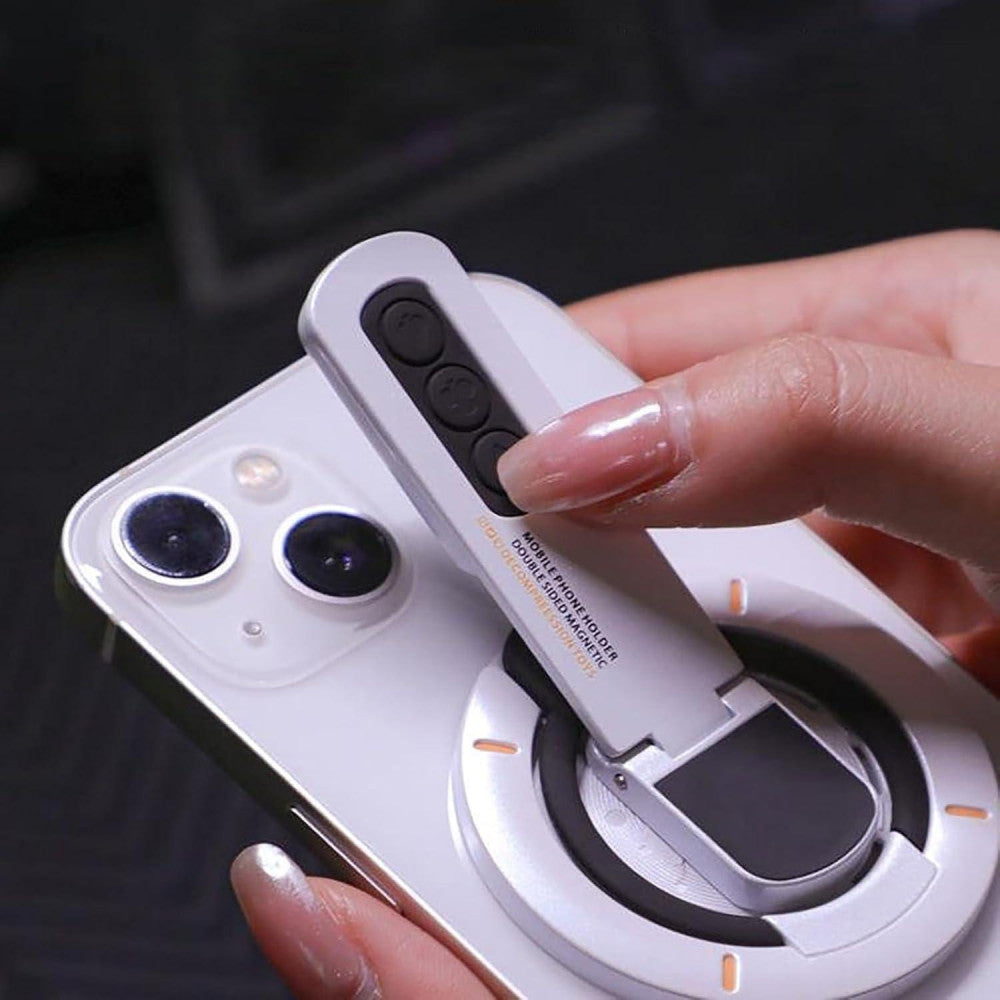 Підставка для телефону Double side Magnetic — White