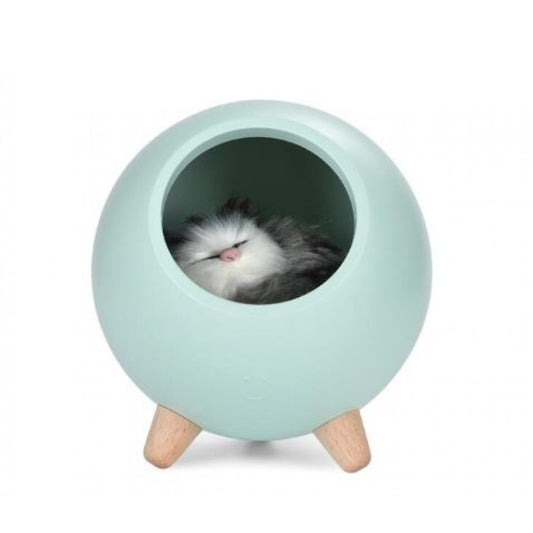 Ночной светильник — Led Cat House — Green