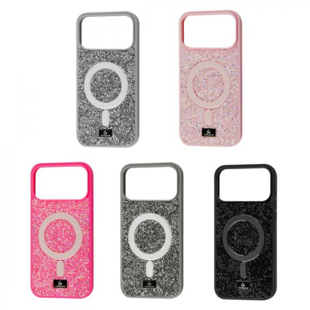 Накладка Чехлы Bling World Rock Case With MagSafe — iPhone 17 Pro — Pink