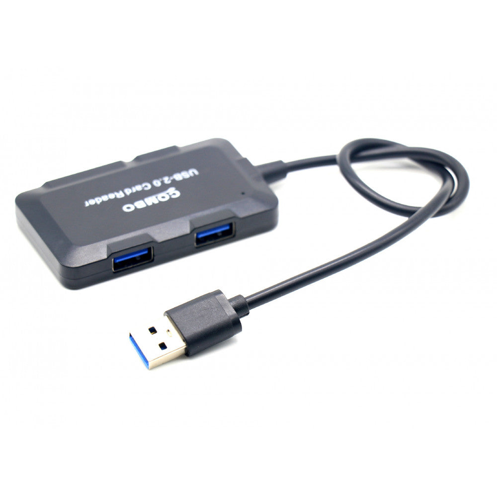 HUB USB 2 in 1 Combo —  Card Reader + HUB