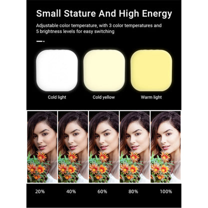 Селфи вспышка аккумуляторная F-622  с MagSafe и прищепкой