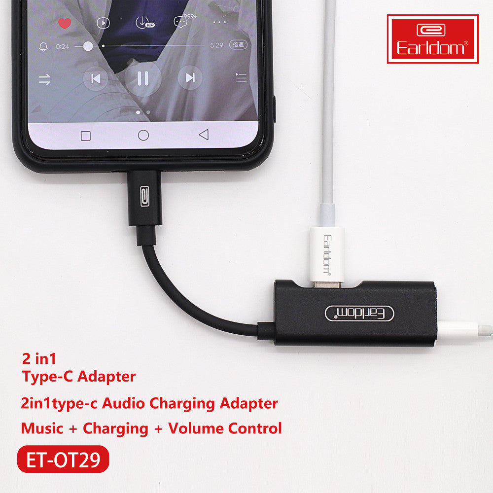 Adapter OTG USB C To USB Earldom ET-OT29