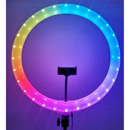 Лампа Кольцевая RGB LED 36 cm 14" 120 Lights 24 RGB 3D-36