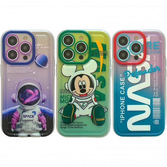 Накладка Чехлы Nasa sticker Case  iPhone 12 Pro Max — Mickey